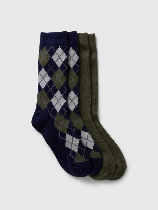 View large product image 1 of 3. CashSoft Dress Socks (2-Pack)