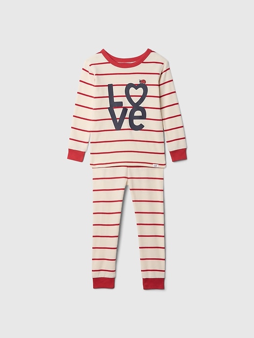 Image number 1 showing, babyGap Organic Brushed Cotton PJ Set