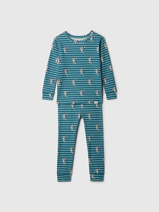 Image number 1 showing, Gap × Disney Baby Organic Brushed Cotton PJ Set