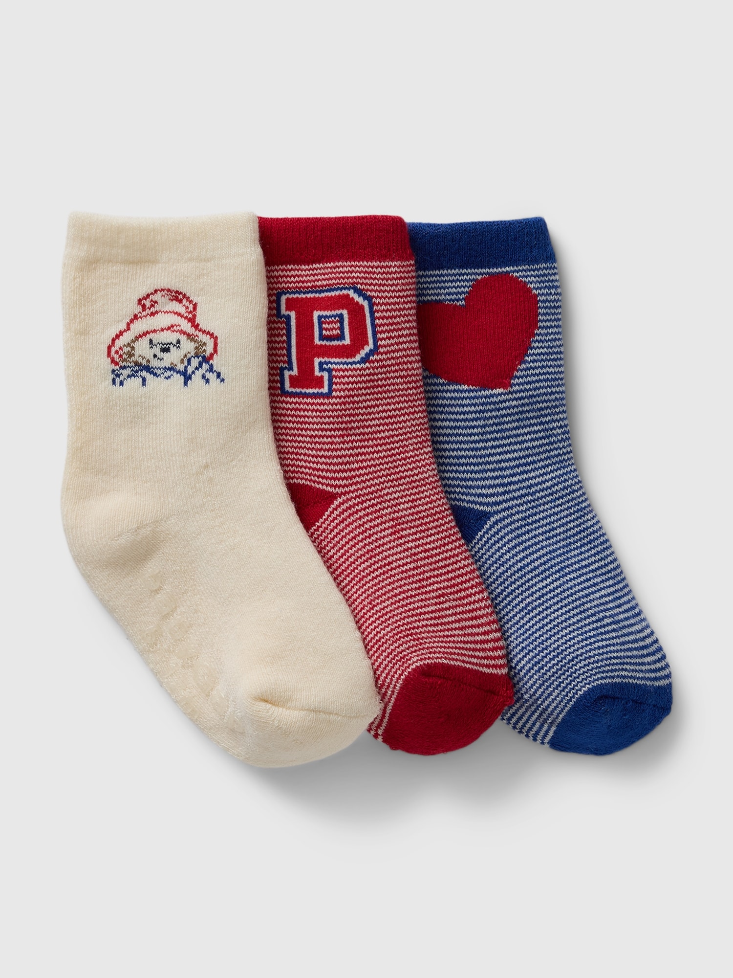 Baby Paddington Crew Socks (3-Pack)