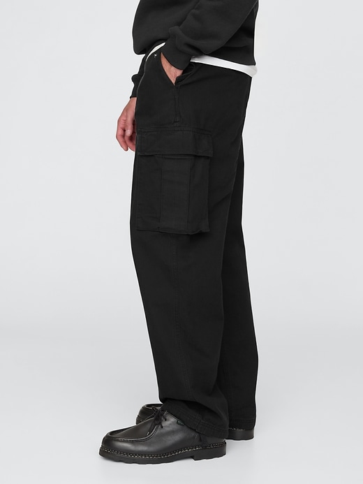 Image number 3 showing, Herringbone Utility Cargo Pants