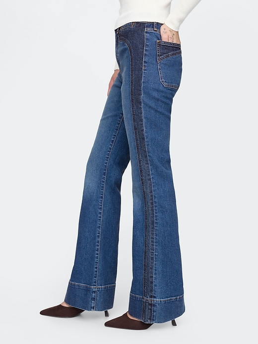 Image number 3 showing, High Rise '70s Flare Jeans