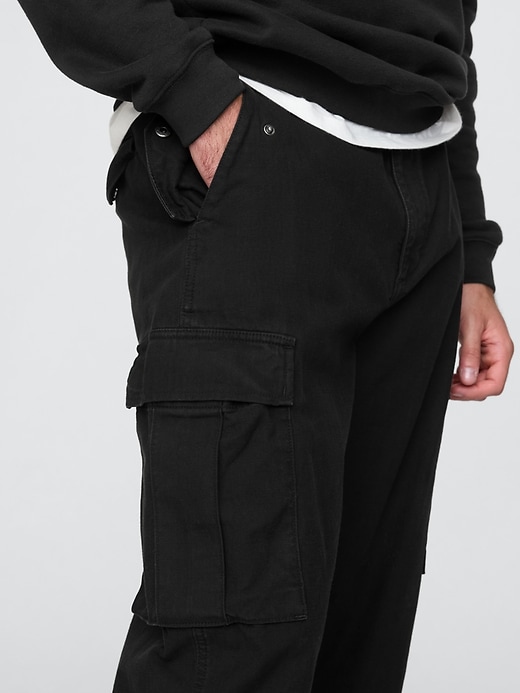 Image number 5 showing, Herringbone Utility Cargo Pants