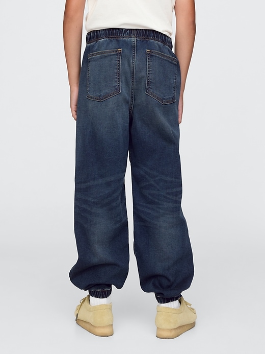 Image number 3 showing, Kids Knit Relaxed Pull-On Jeans