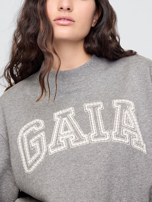 Image number 2 showing, Gap x Cult Gaia Cropped Logo Sweatshirt