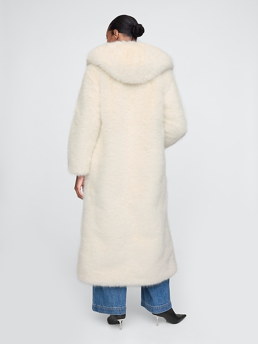 Image number 4 showing, Gap × Cult Gaia Vegan Fur Coat