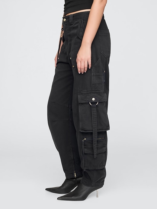 Image number 2 showing, Gap × Cult Gaia Cargo Barrel Pants