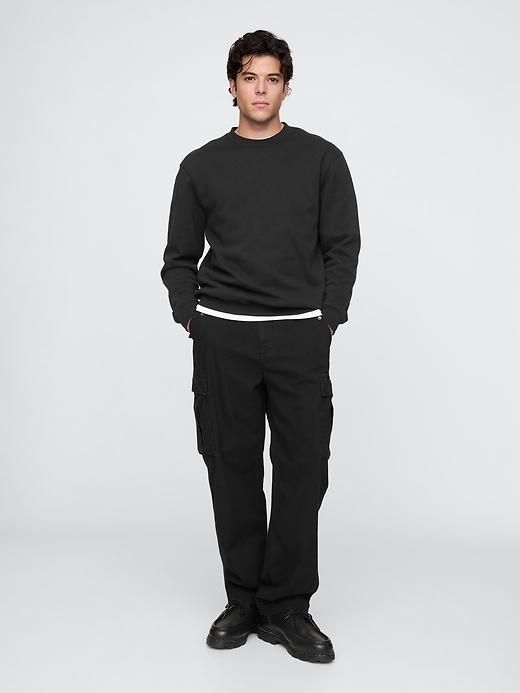 Image number 1 showing, Herringbone Utility Cargo Pants