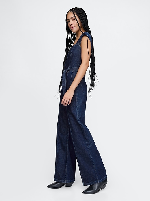 Image number 3 showing, Denim Jumpsuit