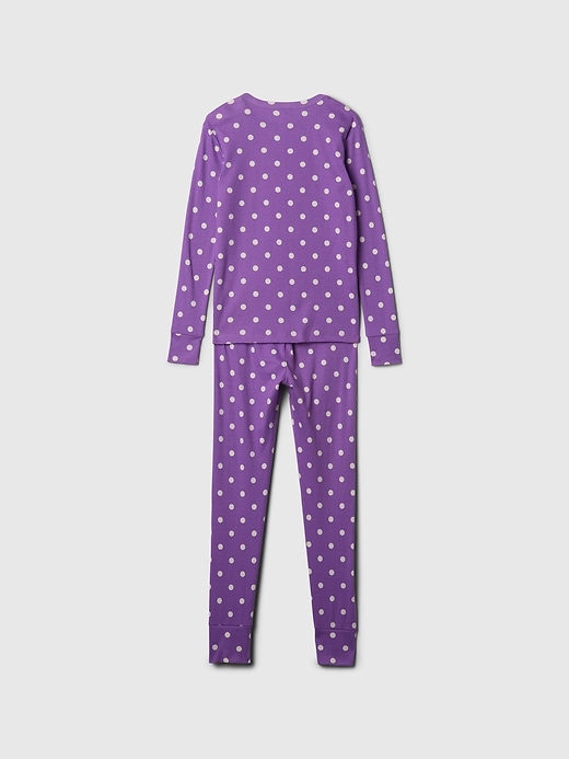 Image number 2 showing, Kids Organic Brushed Cotton PJ Set