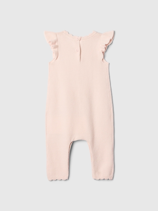 Image number 2 showing, Baby Ruffle Sweater One-Piece