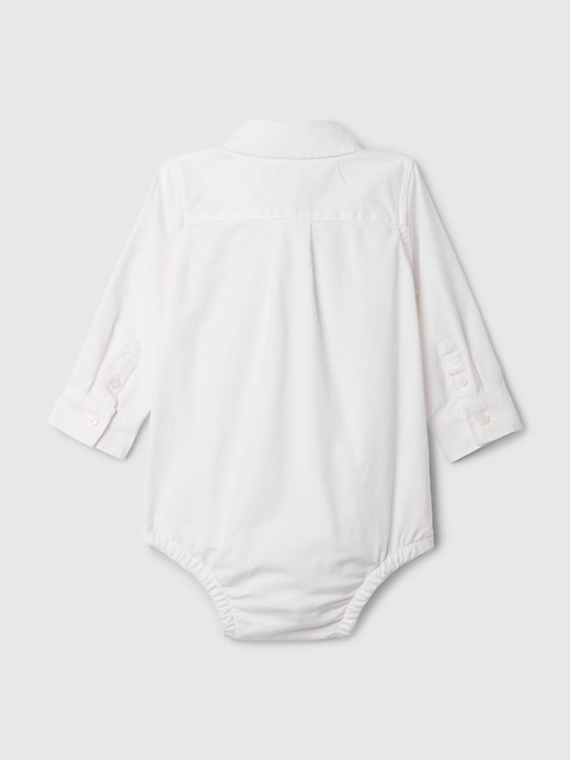 Image number 2 showing, Baby First Favorites Oxford Bodysuit