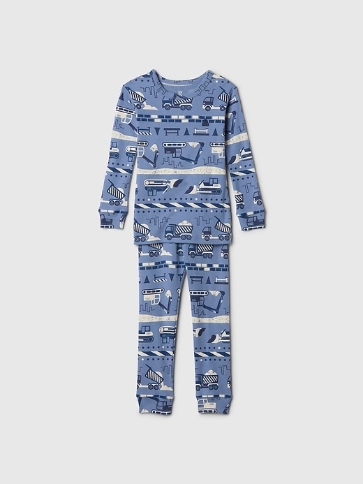 Image number 1 showing, babyGap Organic Brushed Cotton PJ Set