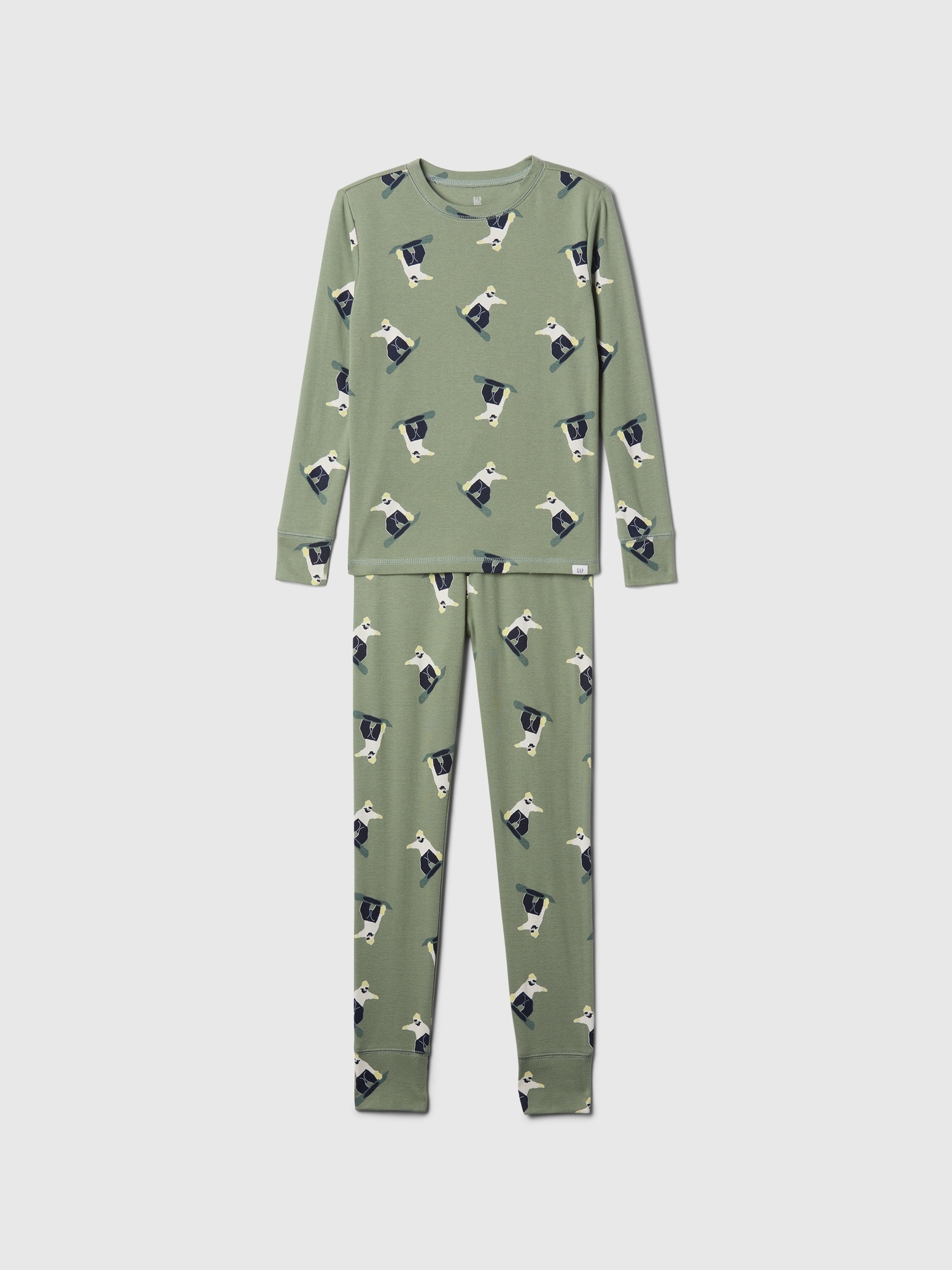 Kids Organic Brushed Cotton PJ Set