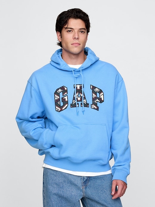 Image number 1 showing, Embroidered Arch Logo Hoodie