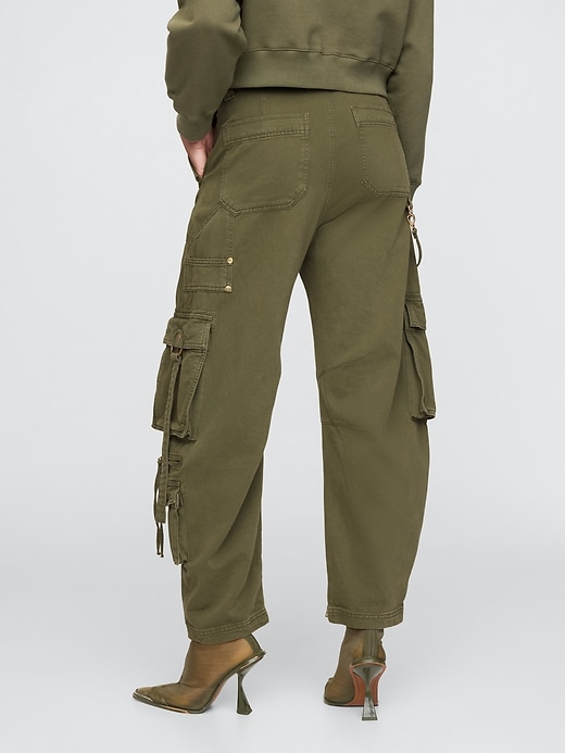 Image number 4 showing, Gap × Cult Gaia Cargo Barrel Pants