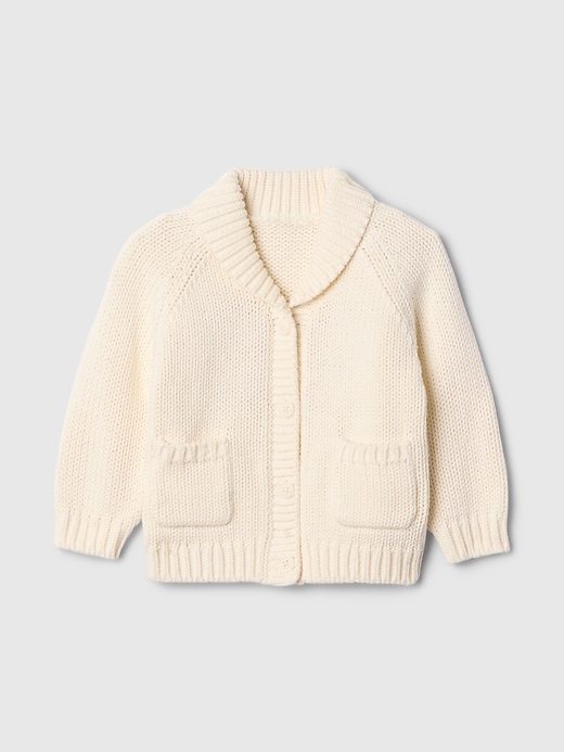 Image number 1 showing, Baby Heart Shawl Cardigan