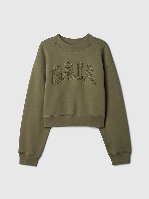 Image number 5 showing, Gap × Cult Gaia Kids Vintage Soft Logo Sweatshirt