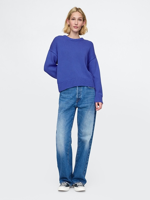 Image number 3 showing, Relaxed Crewneck Sweater