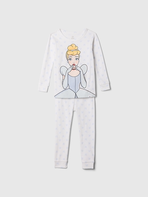 Image number 1 showing, Gap × Disney Baby Organic Brushed Cotton Princess PJ Set