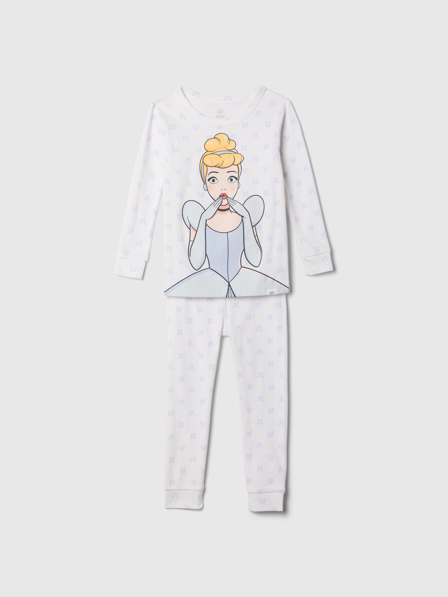 Gap × Disney Baby Organic Brushed Cotton Princess PJ Set