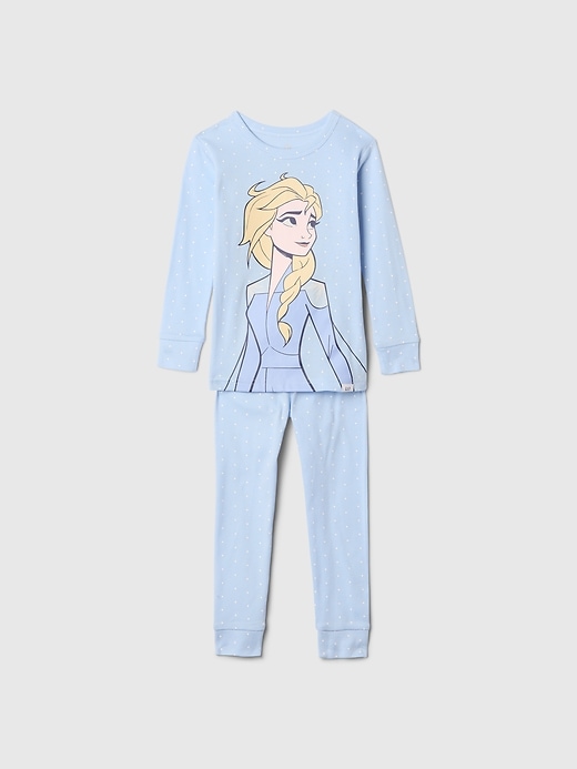 Image number 1 showing, Gap × Disney Baby Organic Brushed Cotton Princess PJ Set