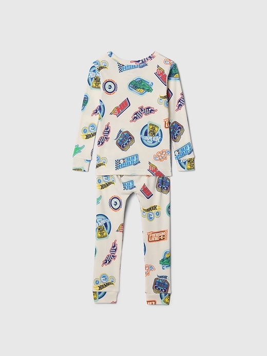 Image number 2 showing, babyGap Organic Brushed Cotton Hot Wheels PJ Set