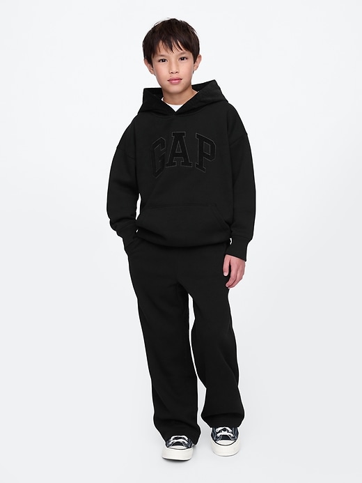 Image number 3 showing, Kids Vintage Soft Textured Logo Hoodie