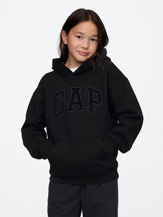 Image number 4 showing, Kids Vintage Soft Textured Logo Hoodie