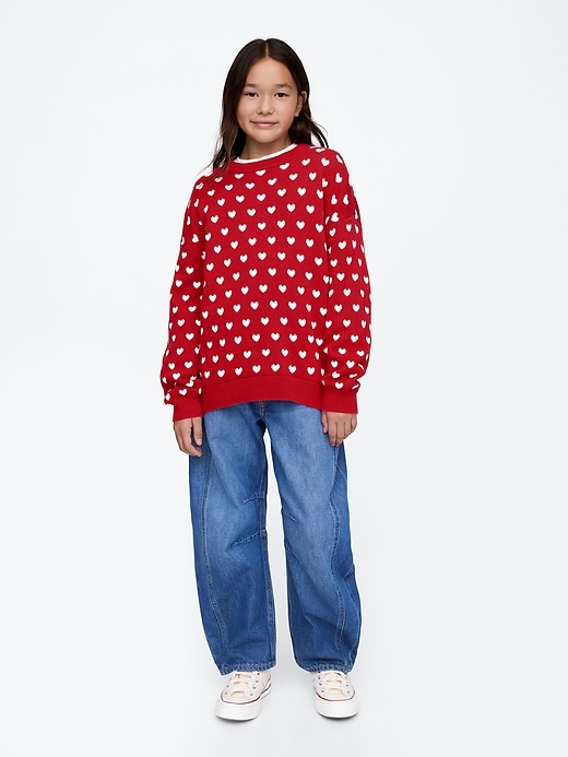 Image number 3 showing, Kids Oversized Tunic Sweater