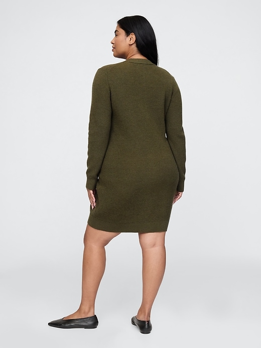 Image number 6 showing, Shaker-Stitch Mini Sweater Dress