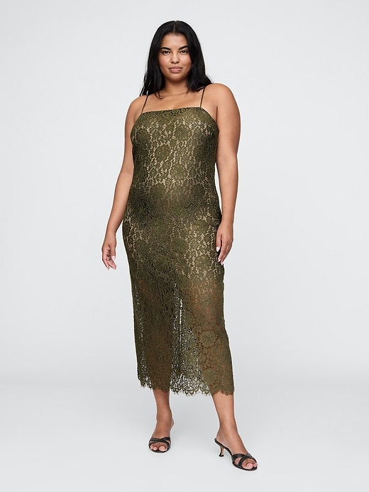 Image number 5 showing, Lace Midi Dress