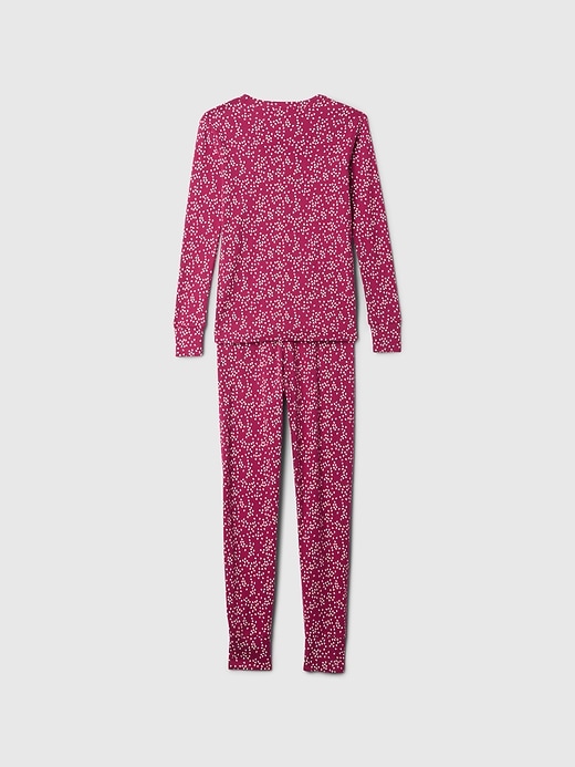 Image number 2 showing, Kids Organic Brushed Cotton PJ Set