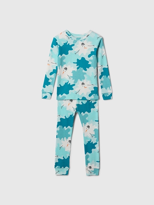 Image number 1 showing, babyGap Organic Brushed Cotton PJ Set