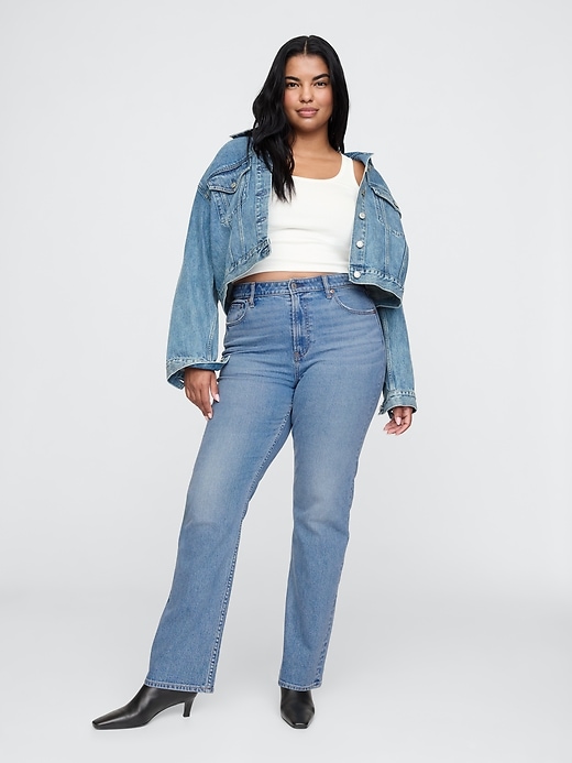 Image number 5 showing, Curvy High Rise '90s Straight Jeans