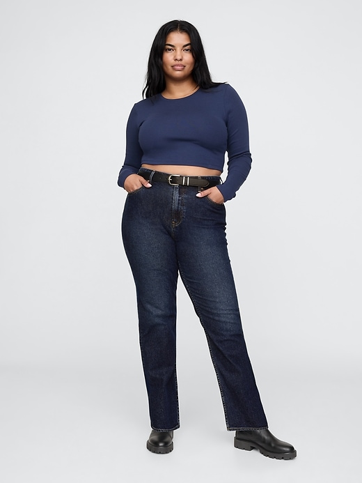 Image number 5 showing, Curvy High Rise '90s Straight Jeans