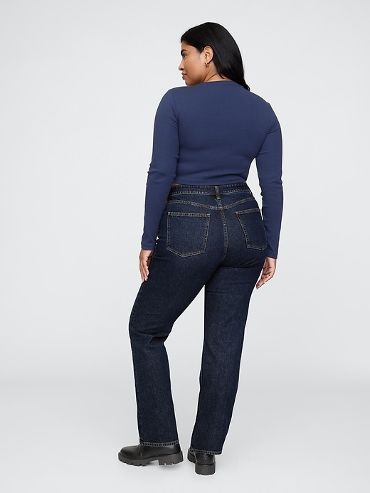 Image number 6 showing, Curvy High Rise '90s Straight Jeans