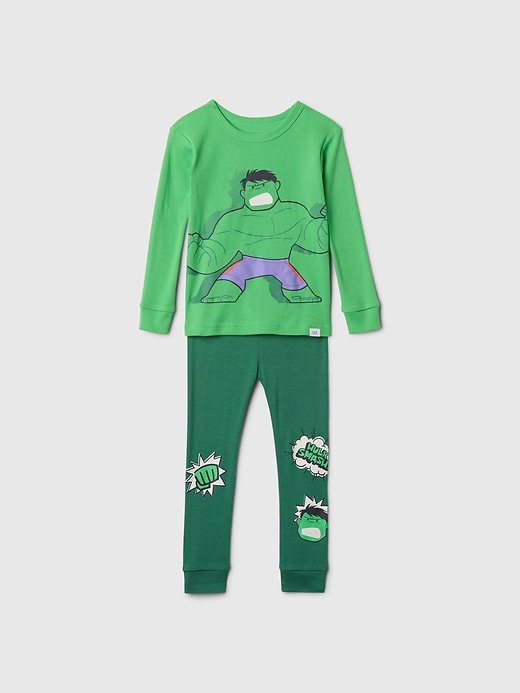 Image number 1 showing, babyGap Marvel Organic Brushed Cotton PJ Set