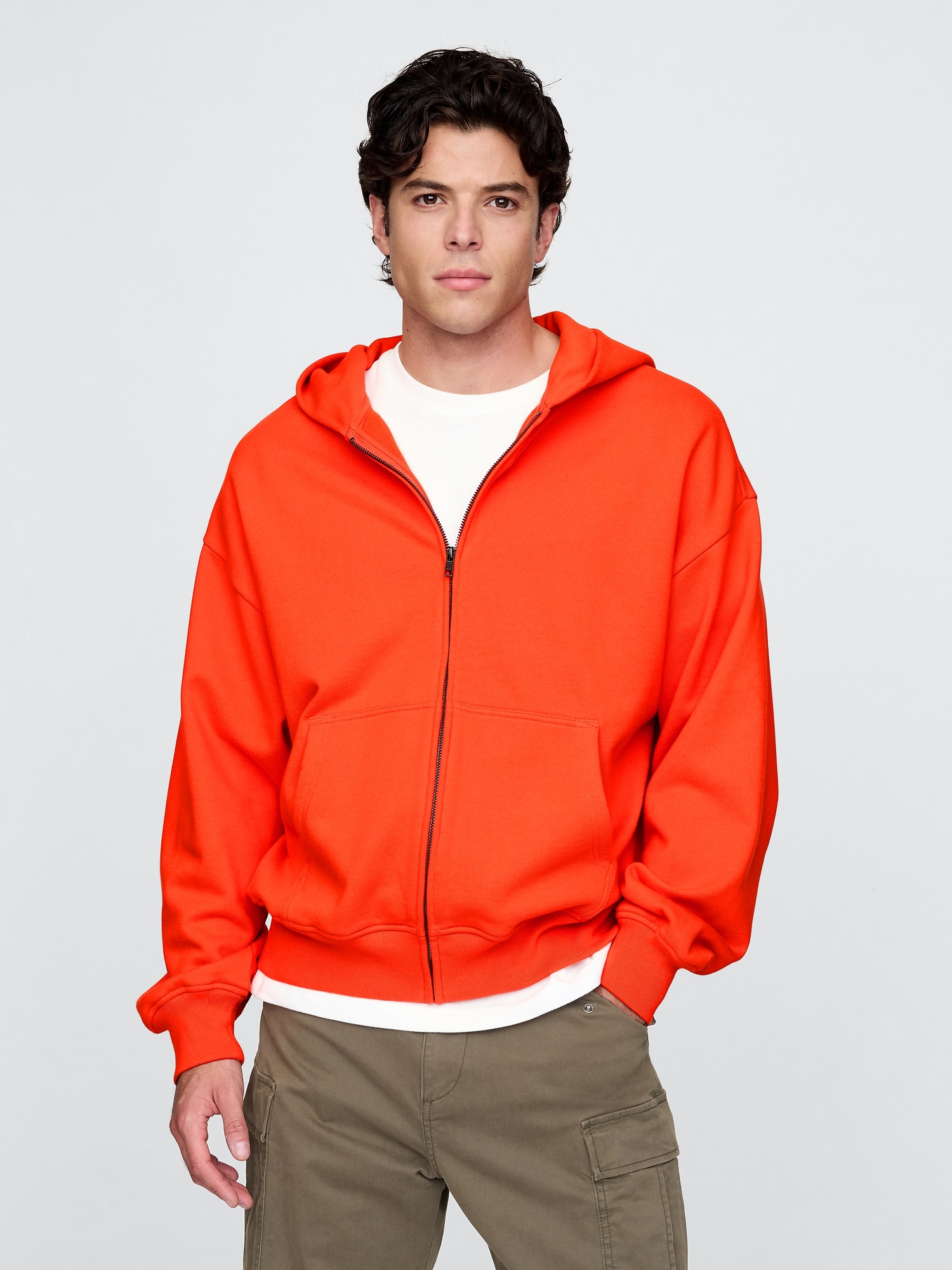 Heavyweight Zip Hoodie | Gap