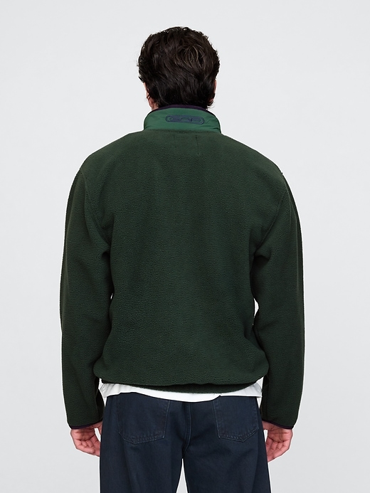 Image number 2 showing, Sherpa Half-Zip Pullover