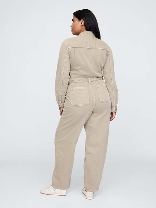 Image number 6 showing, Denim Utility Jumpsuit