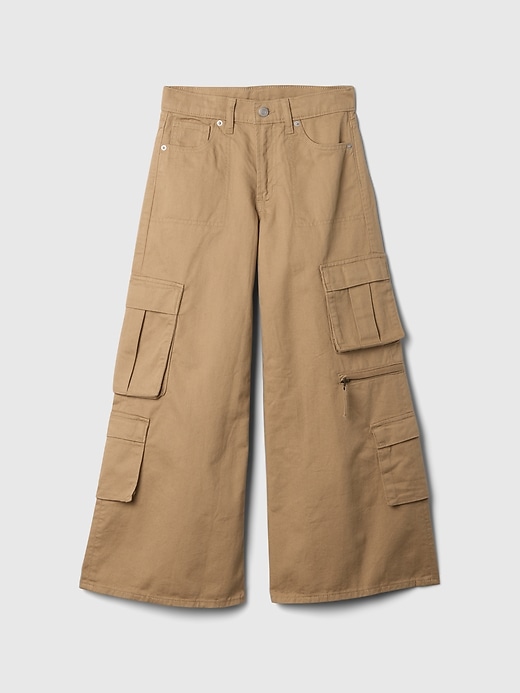 Image number 5 showing, Kids Double Cargo Baggy Pants