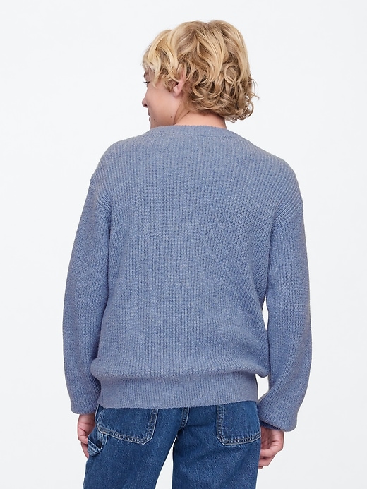 Image number 2 showing, CashSoft Rib Crewneck Sweater