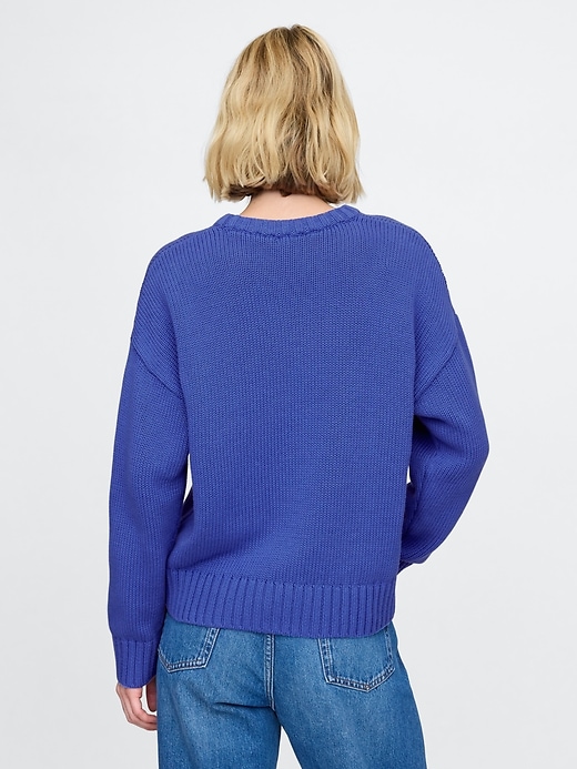 Image number 2 showing, Relaxed Crewneck Sweater