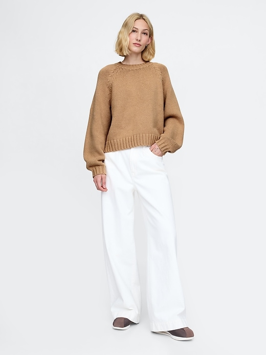 Image number 3 showing, Relaxed Crewneck Sweater