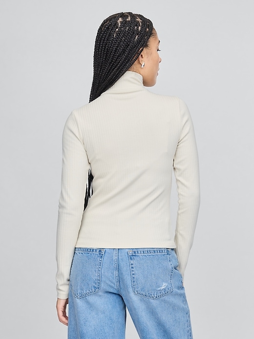 Image number 2 showing, Modern Rib Half-Zip Pullover