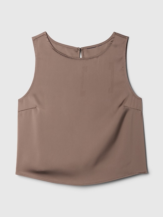 Image number 5 showing, Recycled Satin Shell Tank