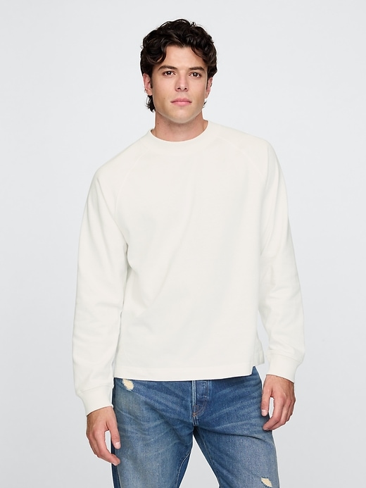 Image number 1 showing, Heavyweight Mockneck T-Shirt