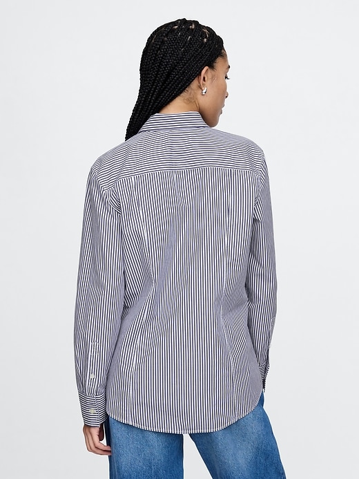 Image number 2 showing, Organic Cotton Poplin Long Shirt