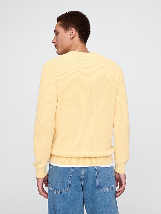 Image number 2 showing, Shaker-Stitch Crewneck Sweater